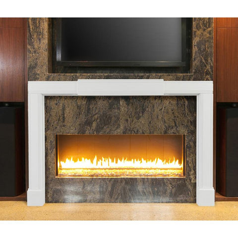 Pearl Mantels Emory Adjustable Mantel Surround in White