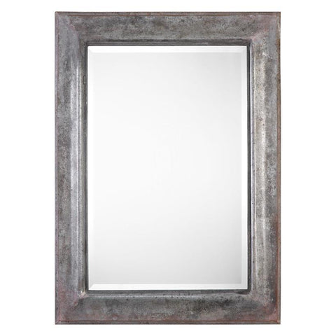 Uttermost Agathon Aged Stone Gray Mirror