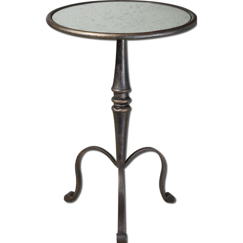 Uttermost Anais Mirrored Accent Table