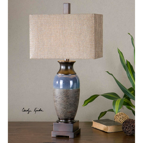 Uttermost Antonito Textured Ceramic Table Lamp