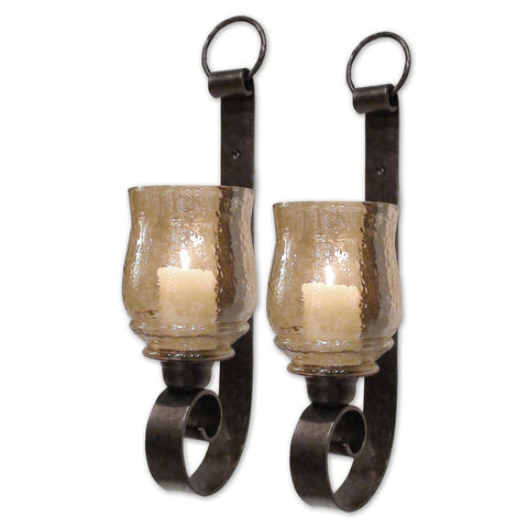 Uttermost Joselyn Small Wall Sconces (Set of 2)