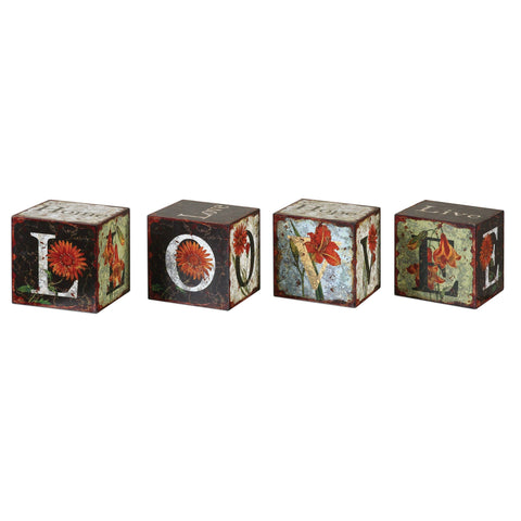 Uttermost Love Letters Accessories (Set of 4)