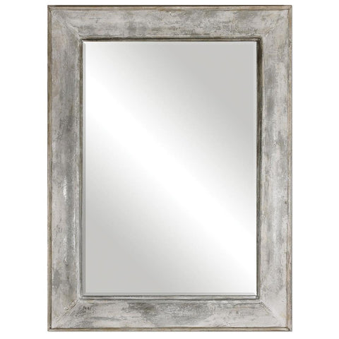 Uttermost Morava Rust Aged Gray Mirror