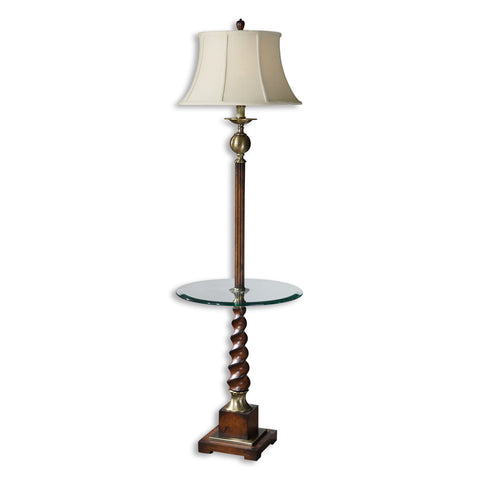 Uttermost Myron Twist End Table Lamp