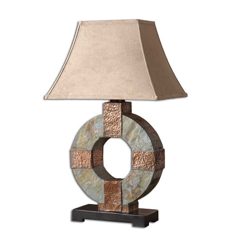 Uttermost Slate Table Lamp