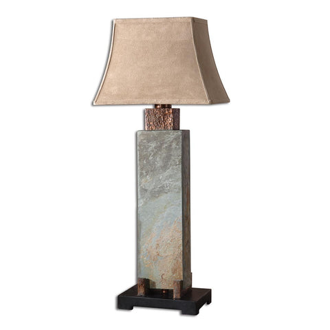 Uttermost Slate Tall Table Lamp