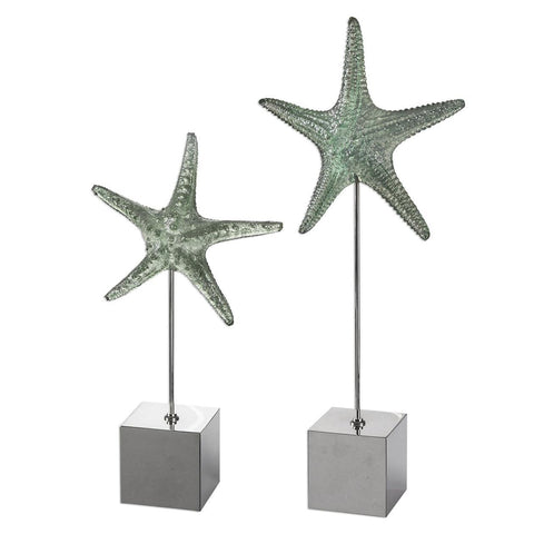 Uttermost Starfish Sculpture - Set of 2