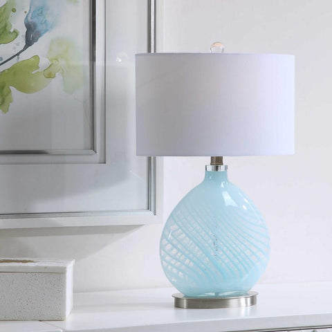 Uttermost Uttermost Aquata Glass Table Lamp