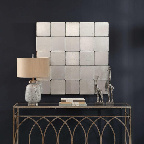 Uttermost Uttermost Brigid Mirrored Checkerboard Wall Decor