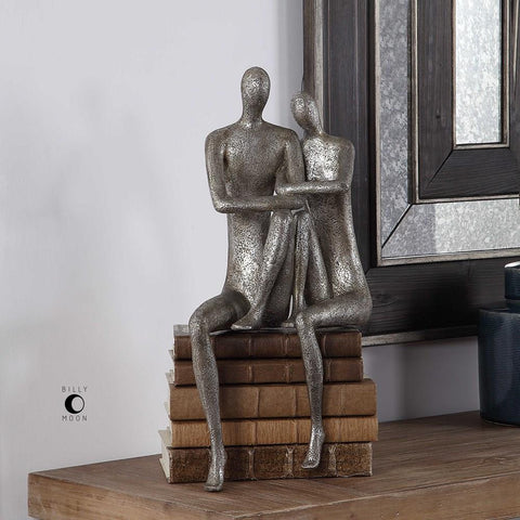 Uttermost Uttermost Courtship Antique Nickel Figurine