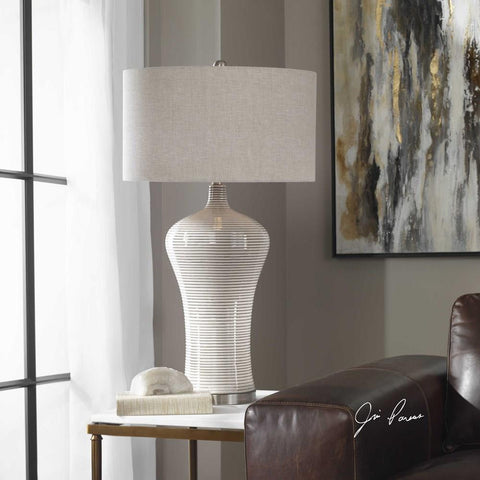 Uttermost Uttermost Dubrava Light Gray Table Lamp