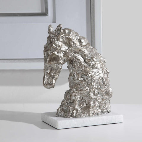 Uttermost Uttermost Foal Antique Silver Sculpture