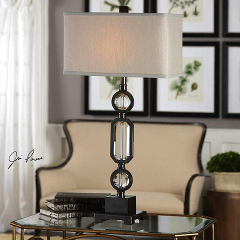 Uttermost Uttermost Jugovo Bronze & Crystal Lamp