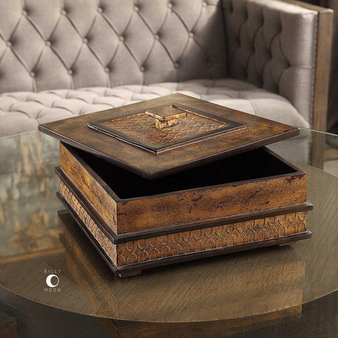 Uttermost Uttermost Ray Gold Leaf Box