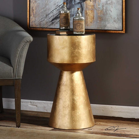 Uttermost Uttermost Veira Gold Accent Table