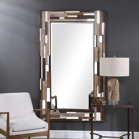 Uttermost Uttermost Zevon Wooden Mirror