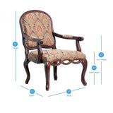 Comfort Pointe Harvard Carved Chair
