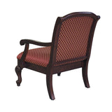 Comfort Pointe Safari Magenta Arm Chair