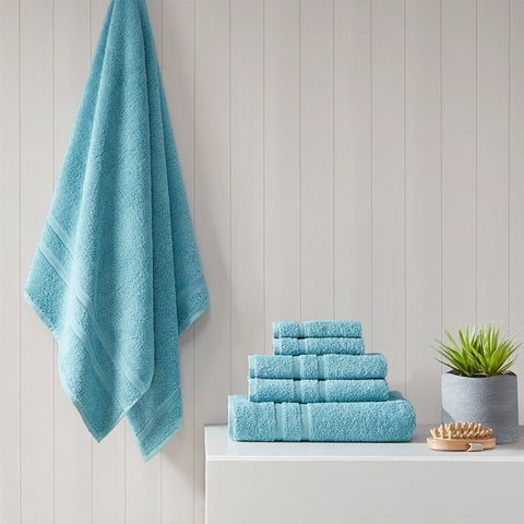 510 Design Aegean 100% Turkish Cotton 6 Piece Towel Set
