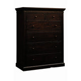 A-America Jackson Drawer Chest in Rawhide Mahogany
