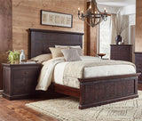 A-America Jackson Panel Bed in Rawhide Mahogany