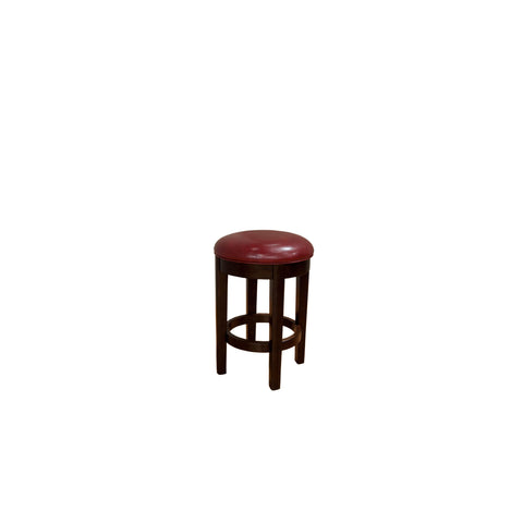 A-America Parson Chair Upholstered Swivel Stool In Red