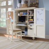 American Drew Camden-Light Home Office Cabinet w/ Side Chair