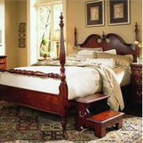 American Drew Cherry Grove Low Poster Bed in Antique Cherry