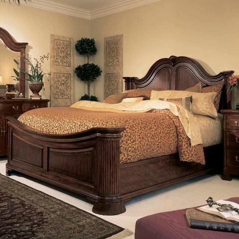American Drew Cherry Grove Mansion Bed in Antique Cherry