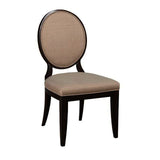American Drew Grantham Hall Upholstered Side Chair w/Decorative Back
