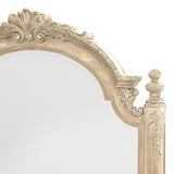 American Drew Jessica McClintock Boutique Arched Mirror in White Veil