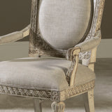 American Drew Jessica McClintock Boutique Arm Chair in White Veil