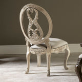 American Drew Jessica McClintock Boutique Side Chair in White Veil
