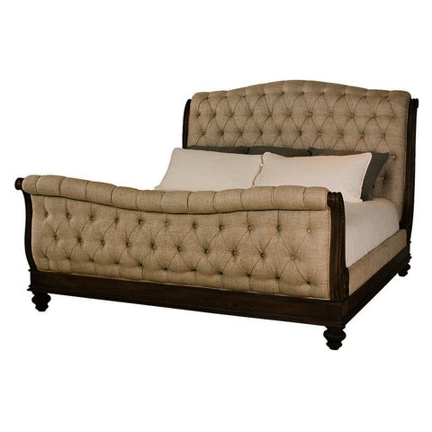 American Drew Jessica Mcclintock Boutique California King Sleigh Bed in Baroque