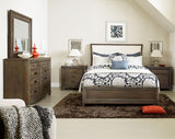 American Drew Park Studio Upholstered Sleigh Bed