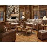 American Furniture Alpine Lodge 4 Piece Living Room Set