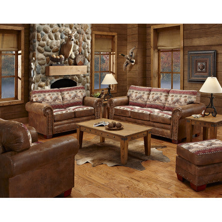 American Furniture Deer Valley 4 Piece Living Room Set