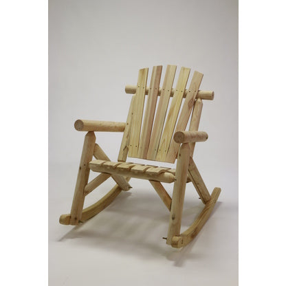 American Furniture Classics Log Rocking Chair In Natural