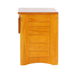 American Furniture Classics Model 82160KD Solid Pine One Drawer Night Stand in Warm Honey