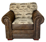 American Furniture Classics Model 8501-70 Angler's Cove Arm Chair