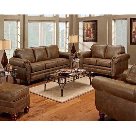 American Furniture Sedona 4 Piece Living Room Set With Sleeper