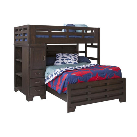 American Woodcrafters Billings Twin Over Full Loft Bed