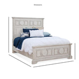 American Woodcrafters Brighten Panel Bed
