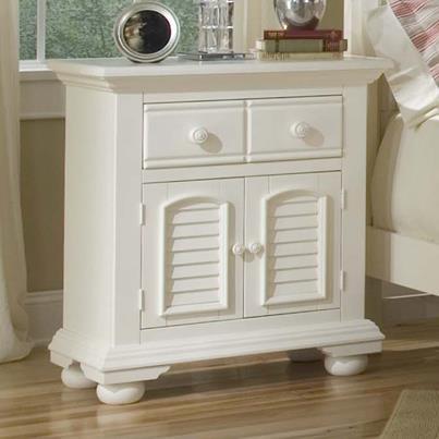 American Woodcrafters Cottage Traditions 6510 Large Nightstand