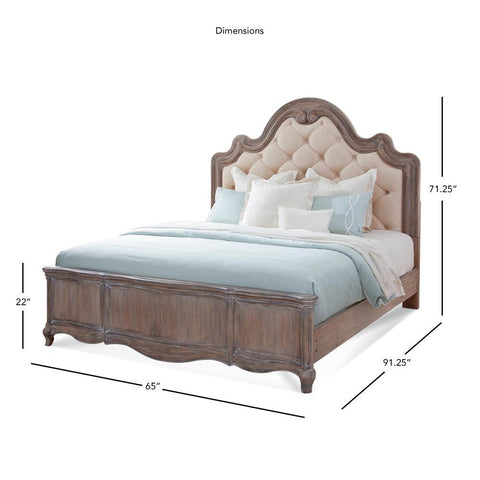 American Woodcrafters Genoa Bed