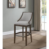 American Woodcrafters Gilford Barstool in Brown