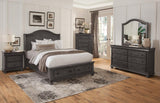 American Woodcrafters Hyde Park Sleigh Storage Bed
