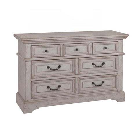 American Woodcrafters Stonebrook Double Dresser