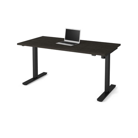 BESTAR Universel 30" x 60" Standing desk in deep grey