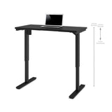 Bestar Electric Height Adjustable Table In Black
